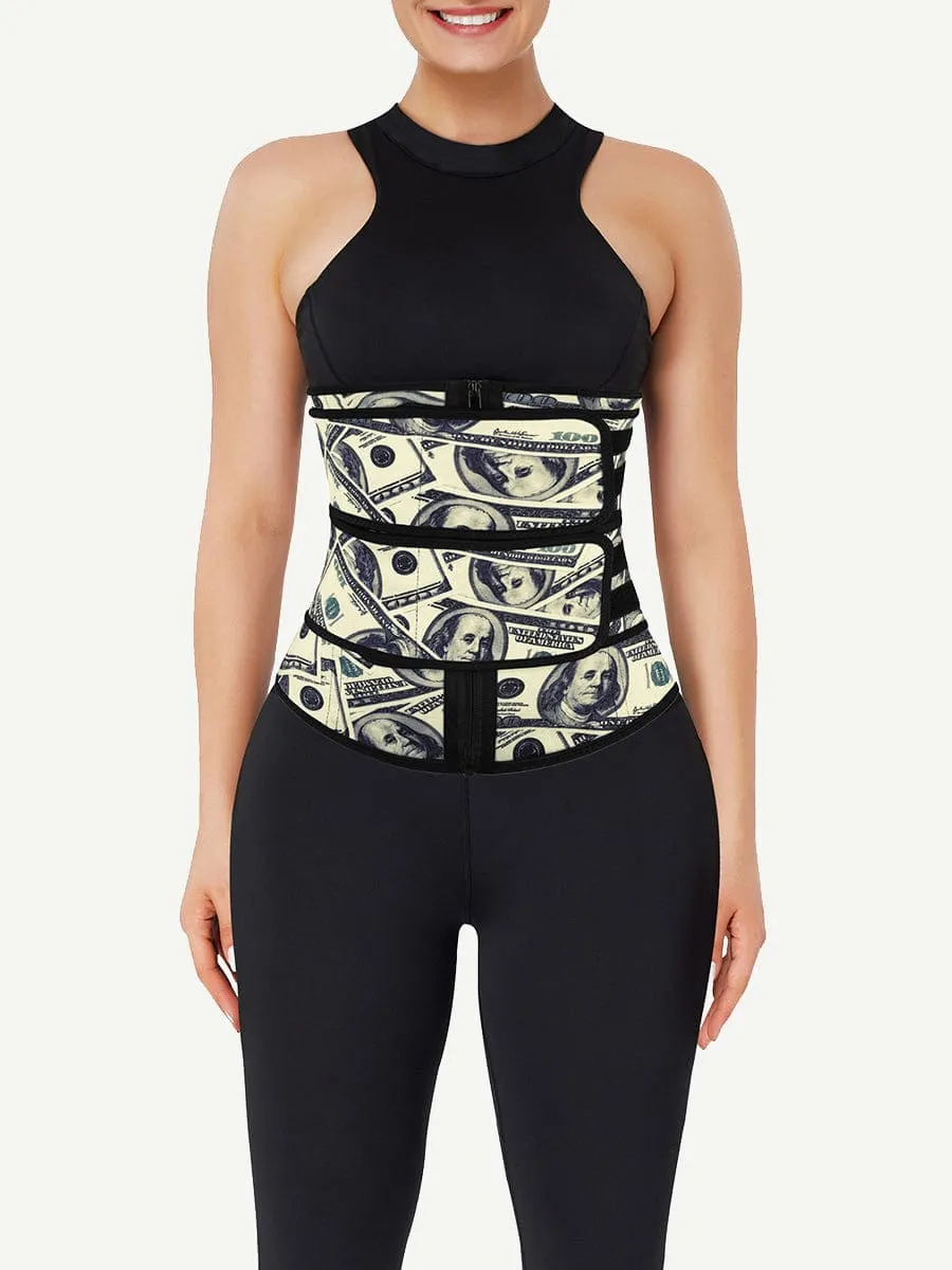 Wholesale Double-Belt Latex Waist Trainer Dollar Pattern For Beauty