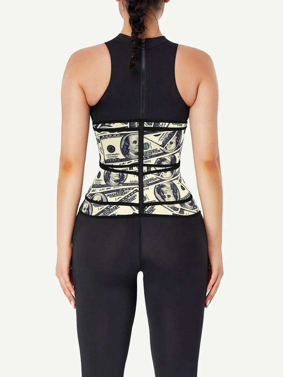 Wholesale Double-Belt Latex Waist Trainer Dollar Pattern For Beauty
