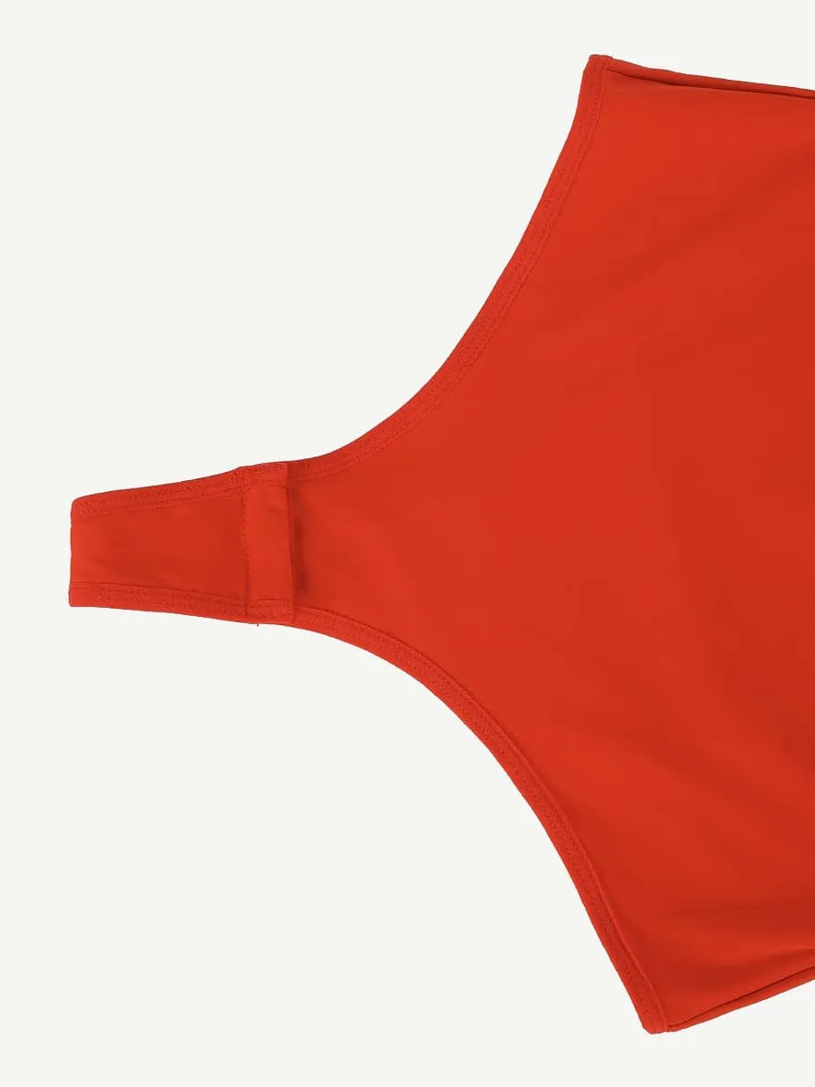 Wholesale Tank Top Tight Thong Bodysuit With A Slant Cut Collar And Half Sleeves