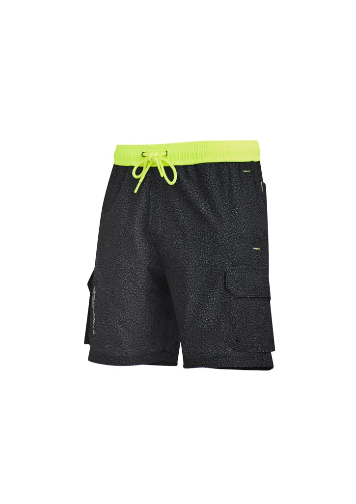 ZS240 - Syzmik - Mens Streetworx Stretch Work Board Short