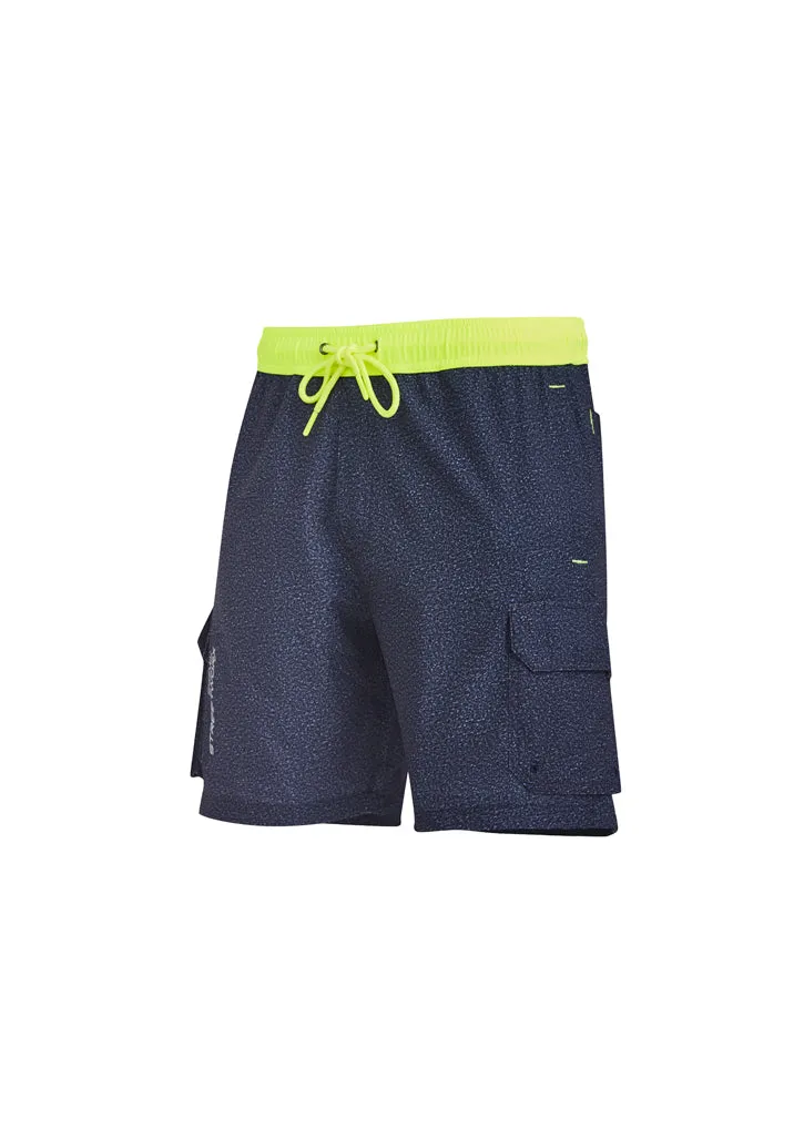 ZS240 - Syzmik - Mens Streetworx Stretch Work Board Short